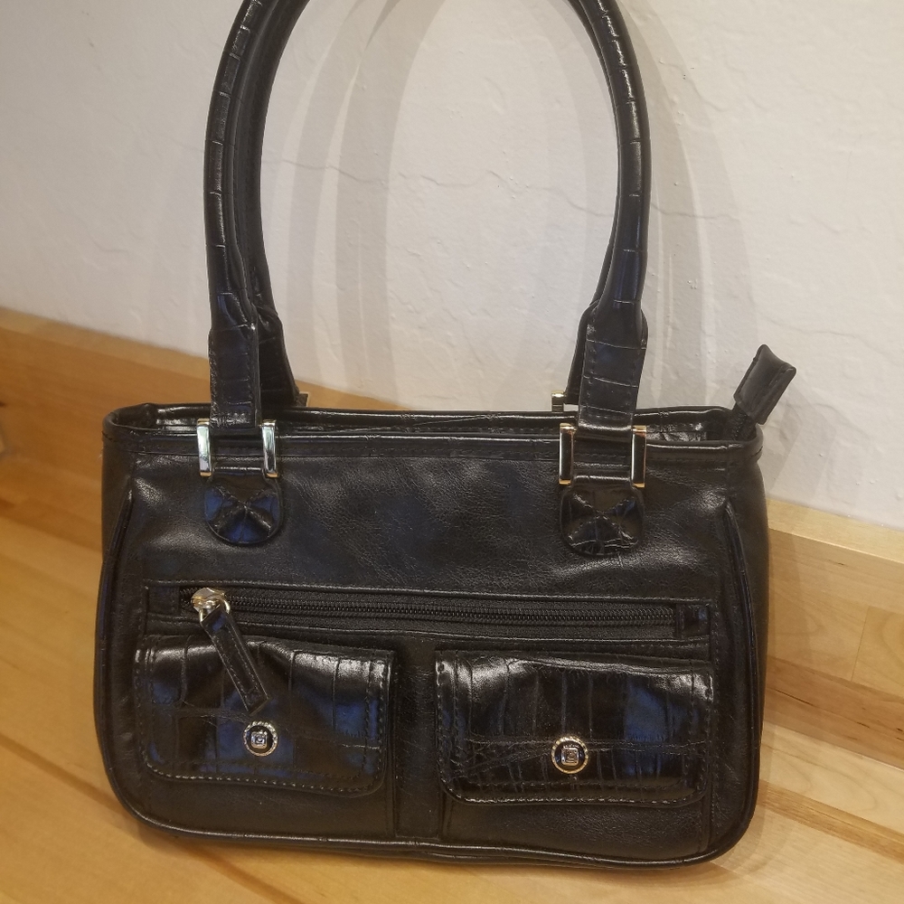 Liz Clairborne faux leather handbag